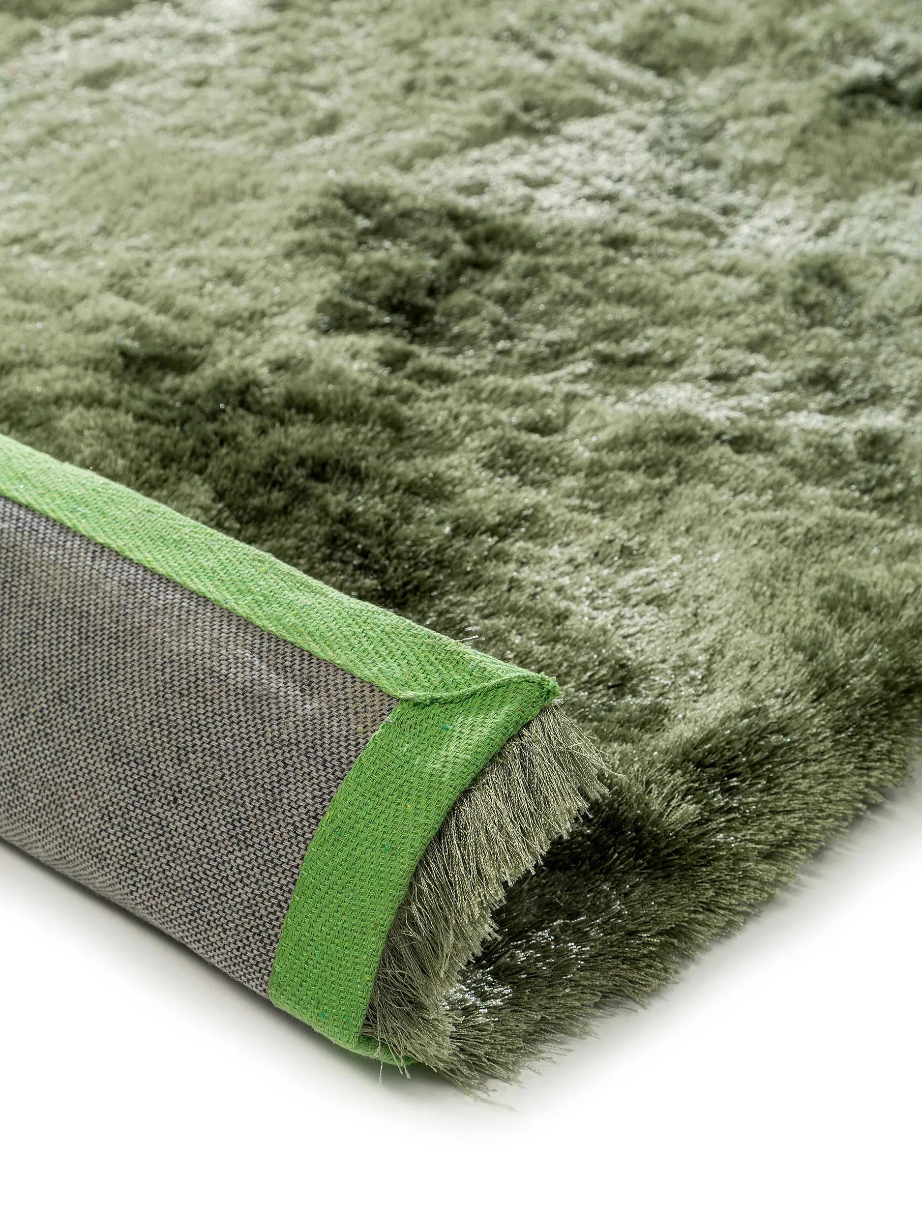 Shaggy rug Whisper Green
