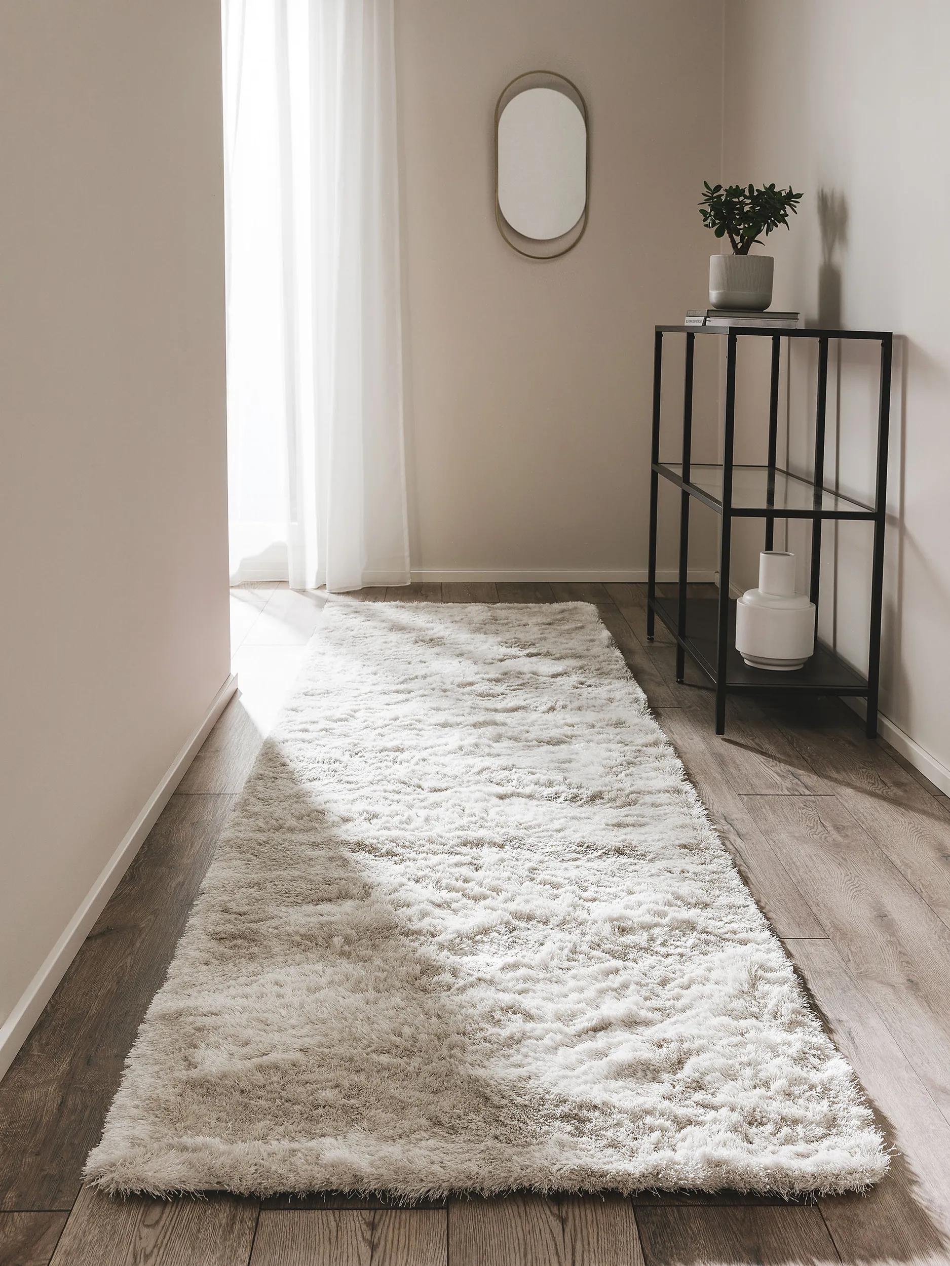 Alfombra peluda Whisper Beige