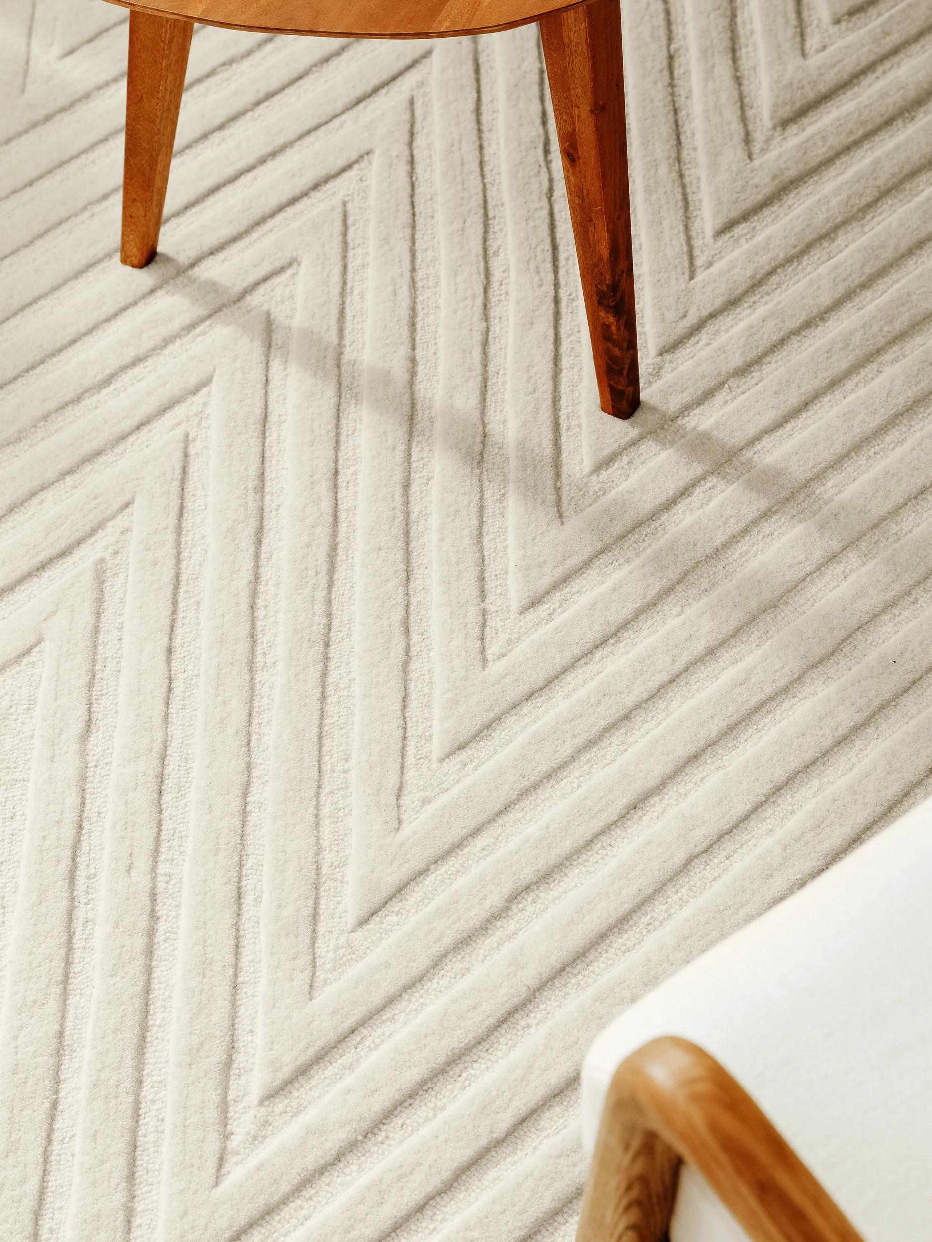 Wool Rug Yanis Ivory