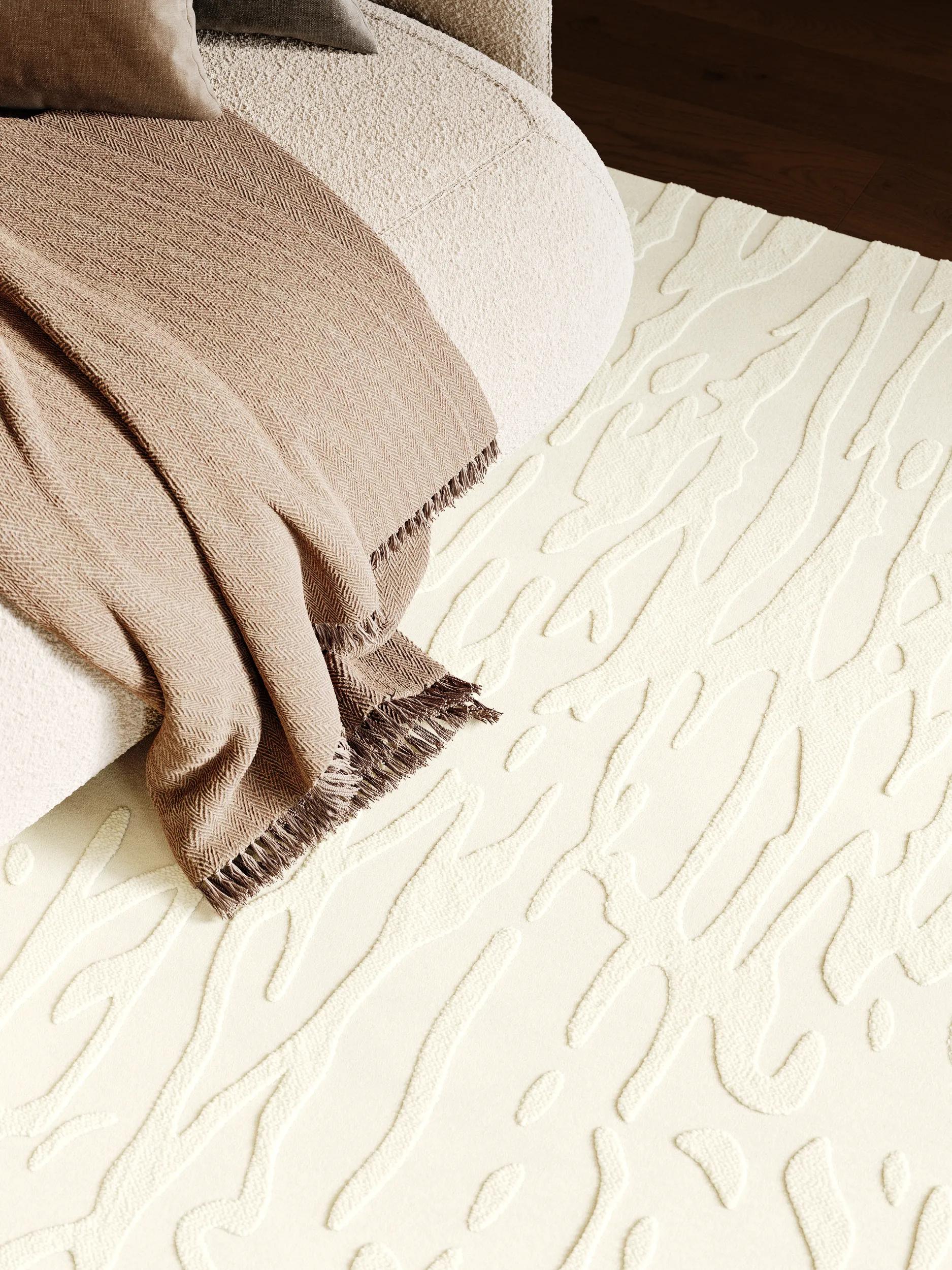 Wool Rug Zino Cream