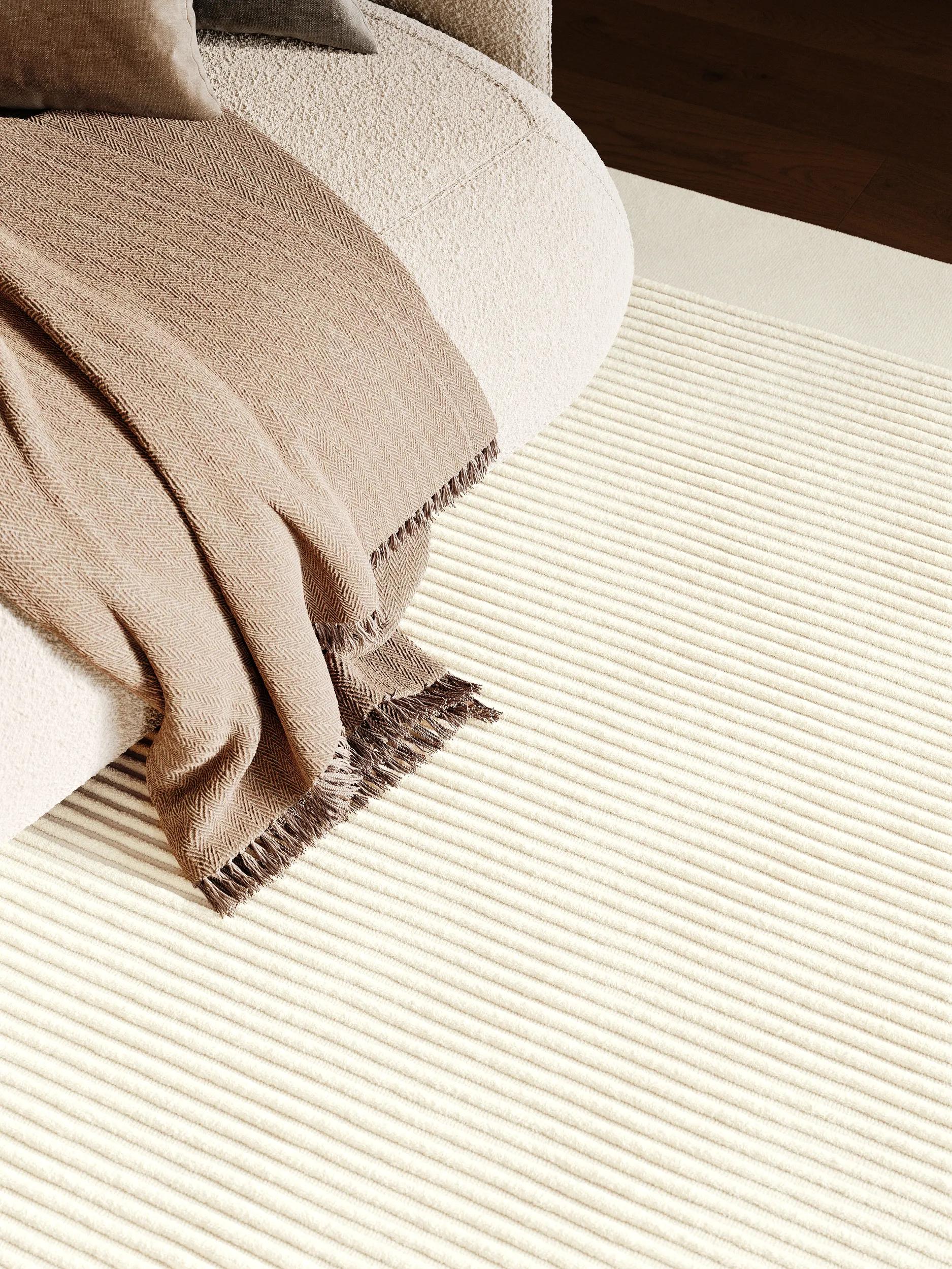 Wool Rug Zino Cream