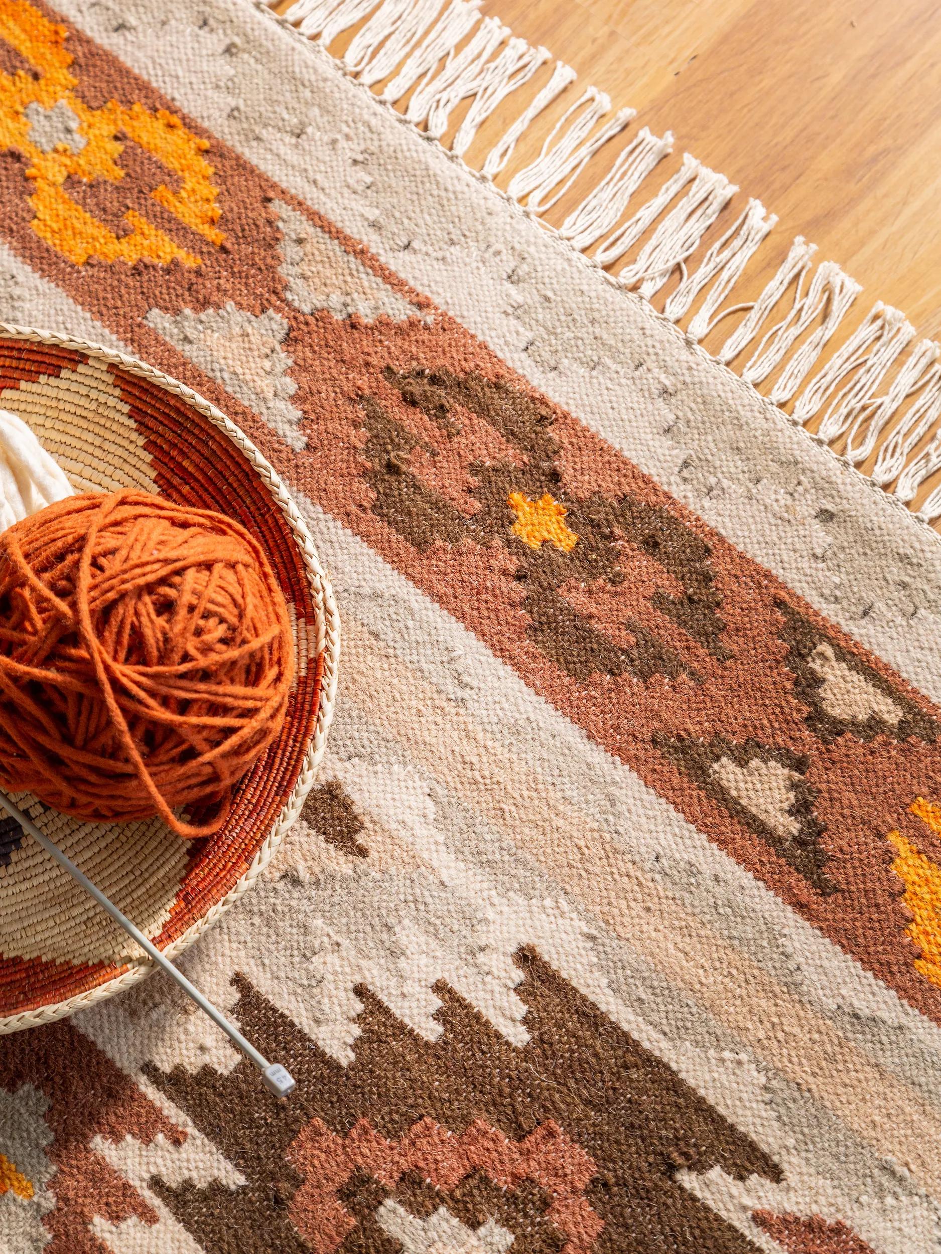 Kilim Zohra multicolor tejido a mano