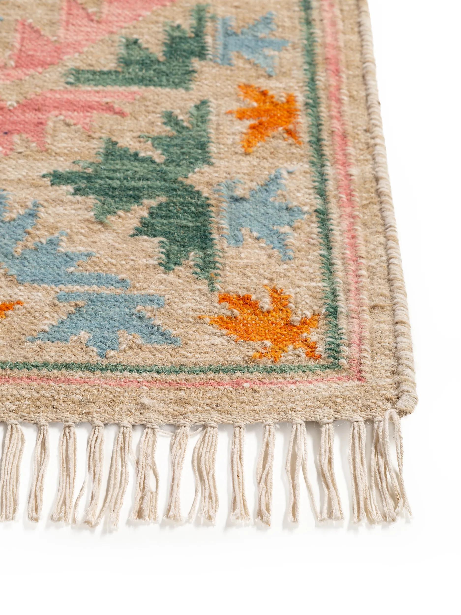 Hand Woven Kilim Zohra Multicolour/Beige