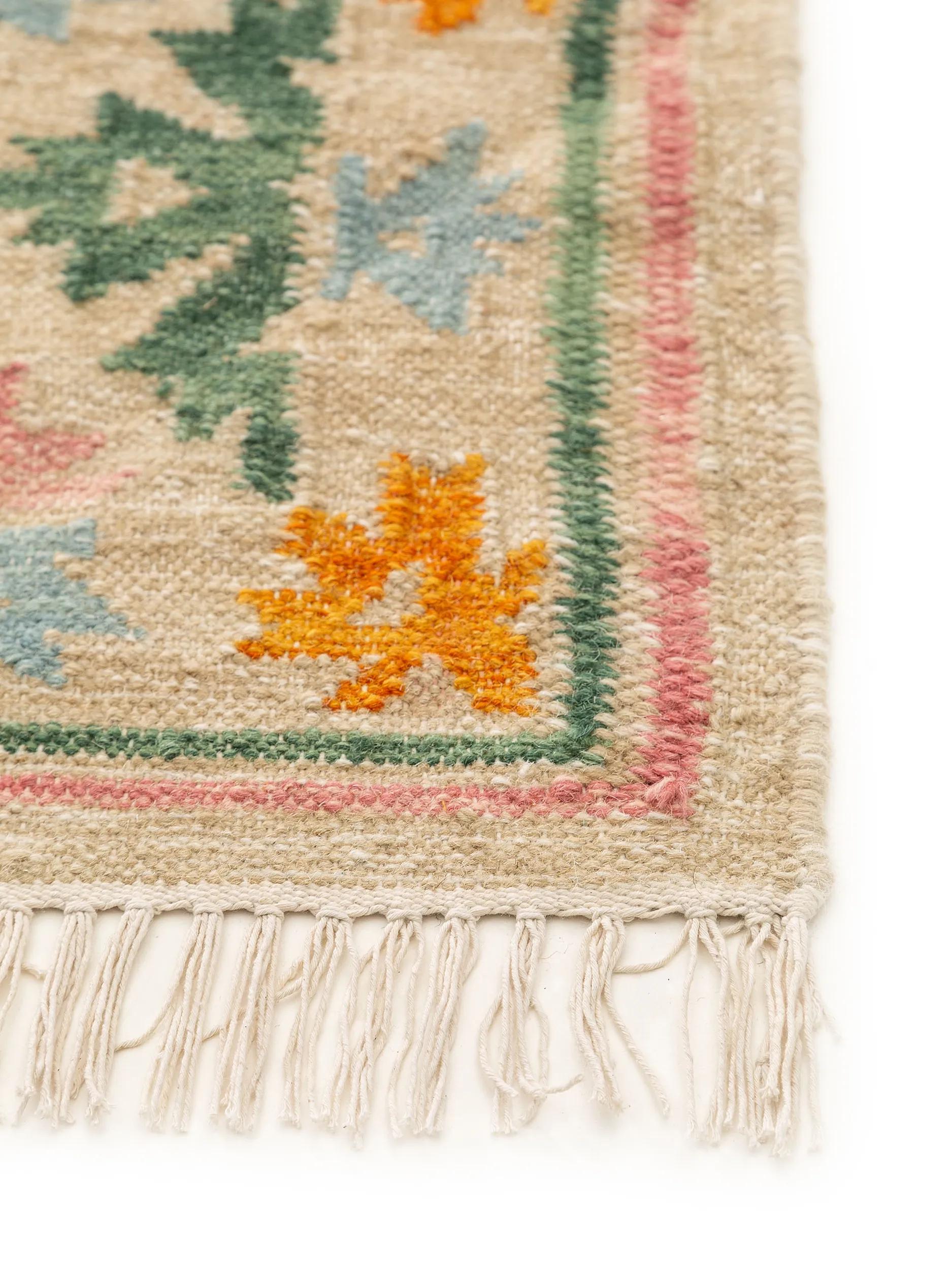 Hand Woven Kilim Zohra Multicolour/Beige