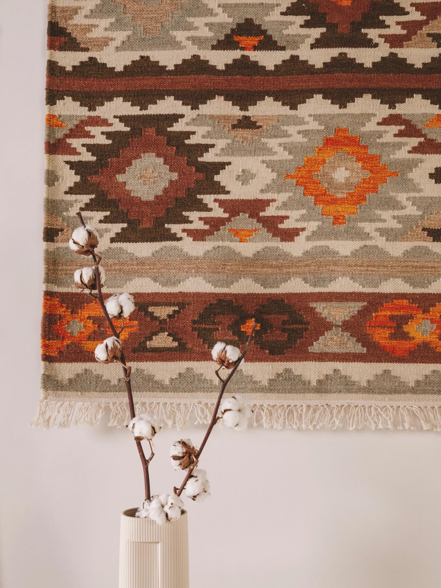 Kilim Zohra multicolor tejido a mano