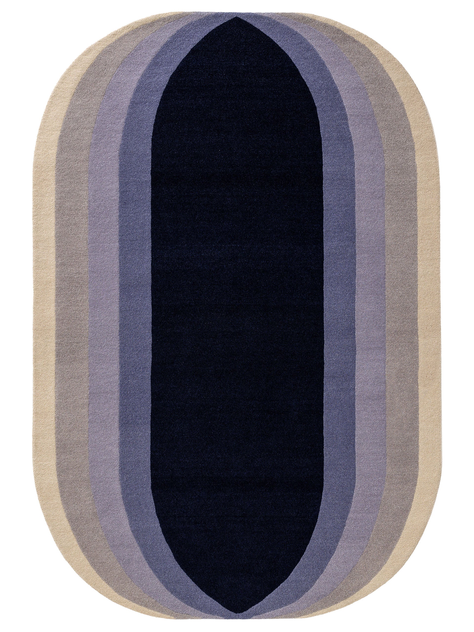 Wool Rug Quin Blue