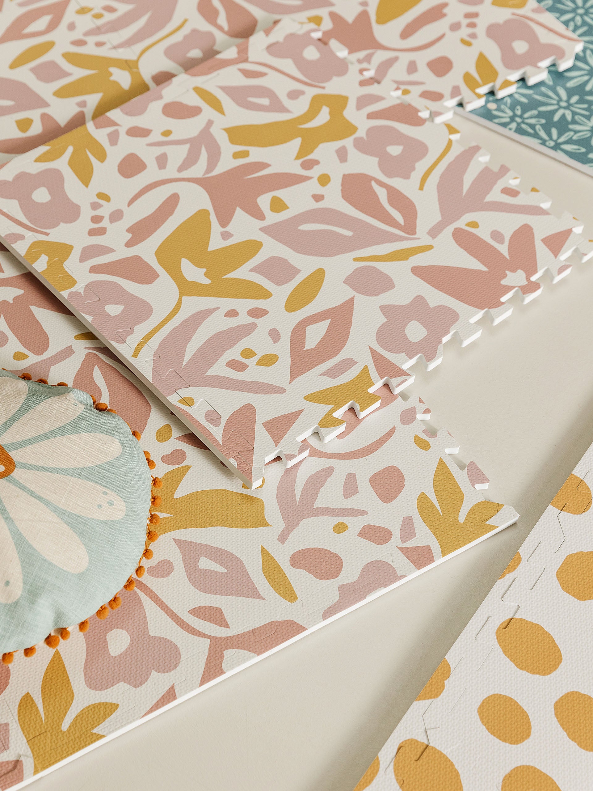 Tapis de jeu Flora Rose