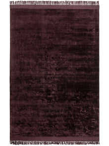 Viscose Rug Pearl Bordeaux