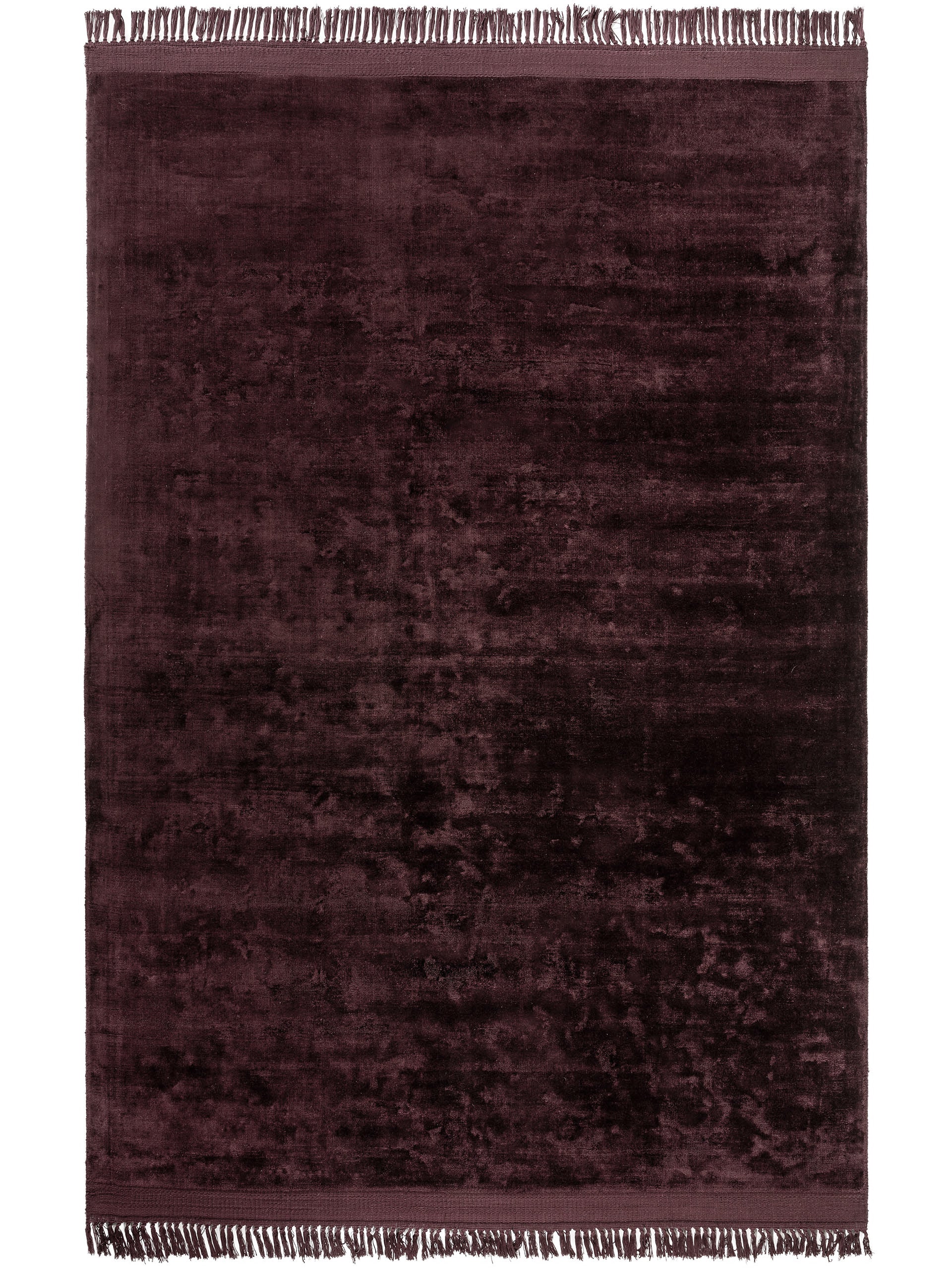 Viscose Rug Pearl Bordeaux