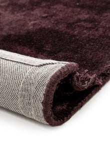 Viscose Rug Pearl Bordeaux