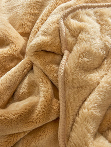 Couverture Lux Beige