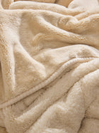 Couverture Lux Crème