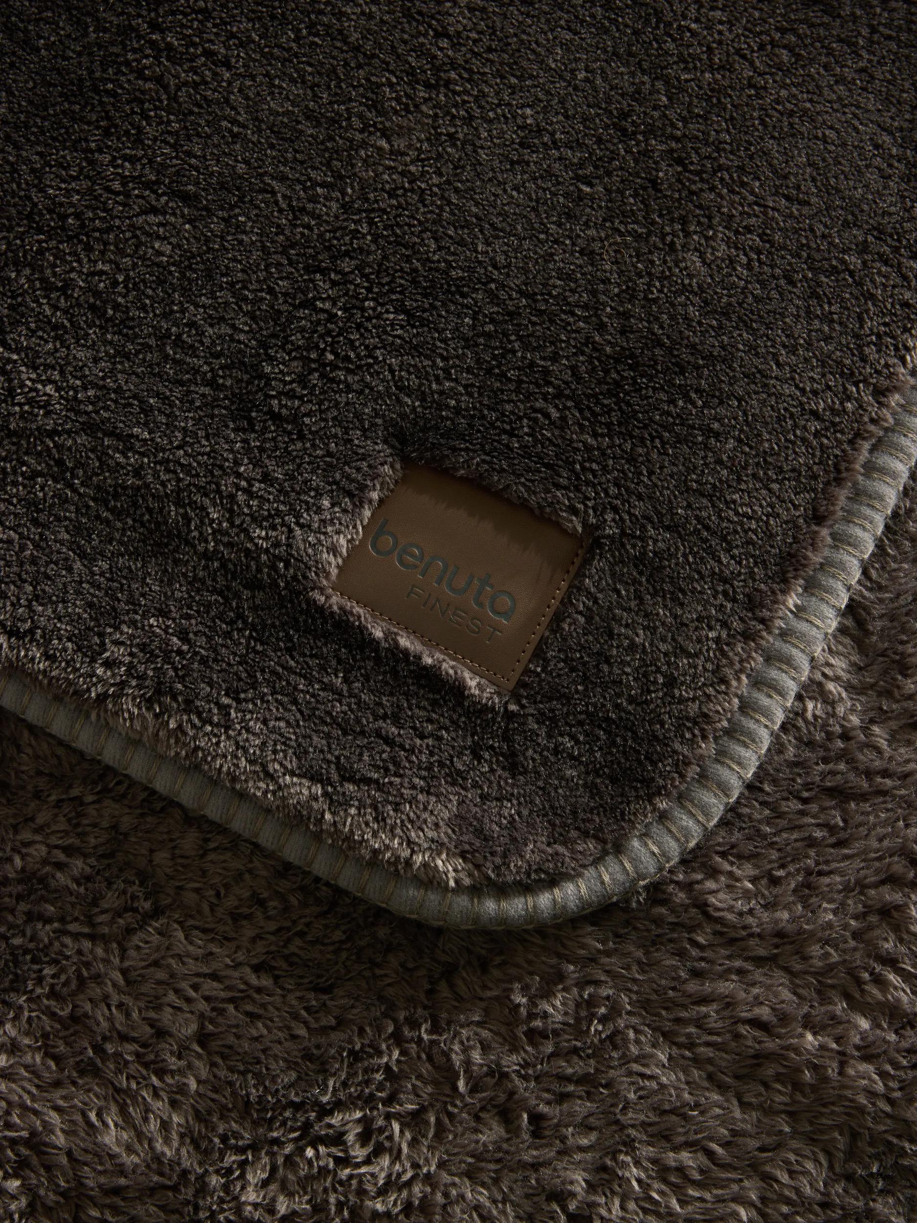 Manta Lux Gris Oscuro