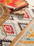 Hand Woven Kilim Zohra Beige