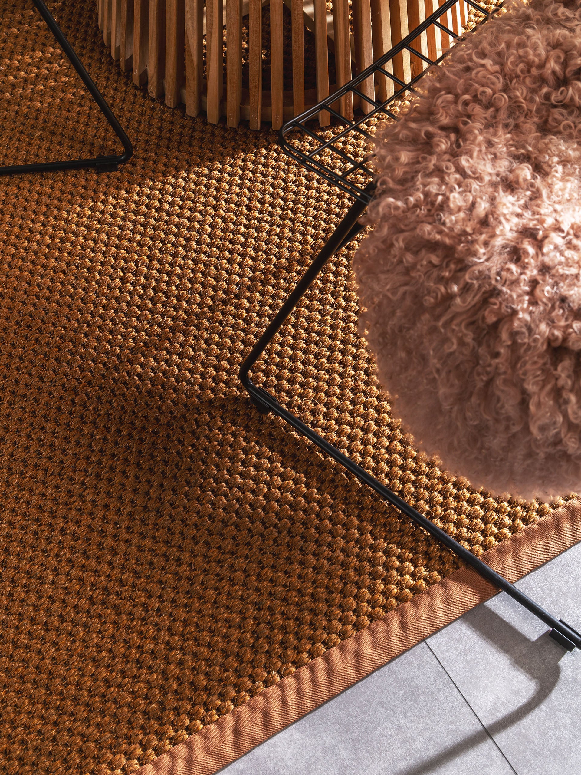 Sisal Rug Greta Light Brown