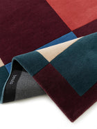 Wool Rug Adam Multicolour/Purple