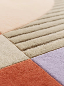 Wool Rug Adam Multicolour
