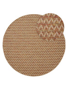 Alfombra para interior y exterior Agra Beige/Multicolor