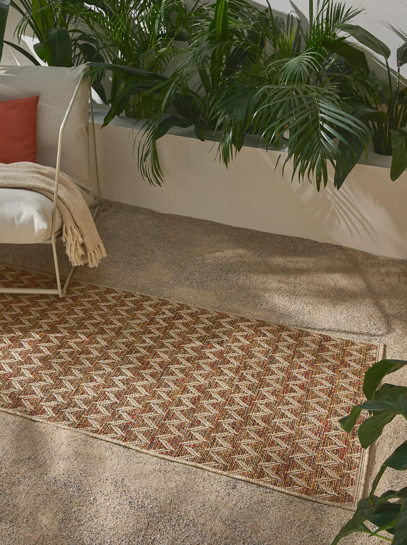 Coureur intérieur et extérieur Agra beige/multicolore