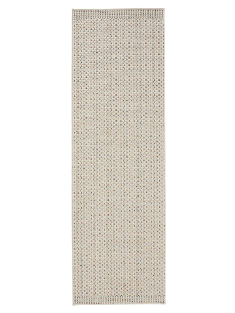In- & Outdoor Runner Agra Cream/Blue
