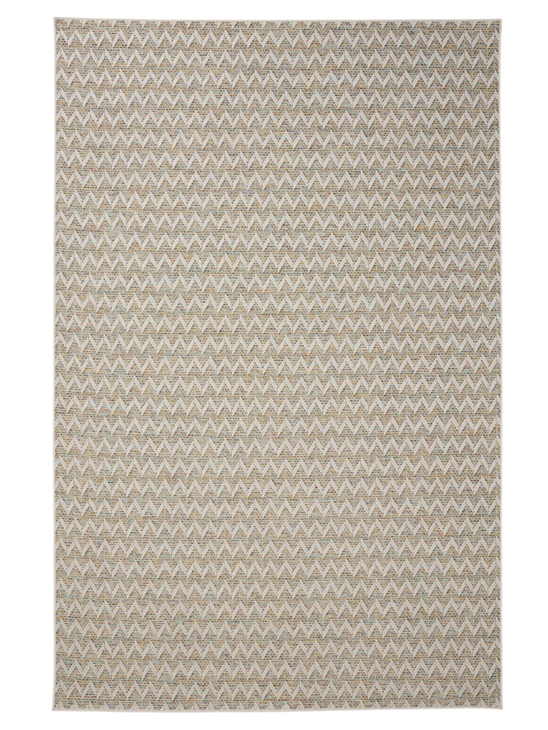 In- & Outdoor Rug Agra Blue/Cream
