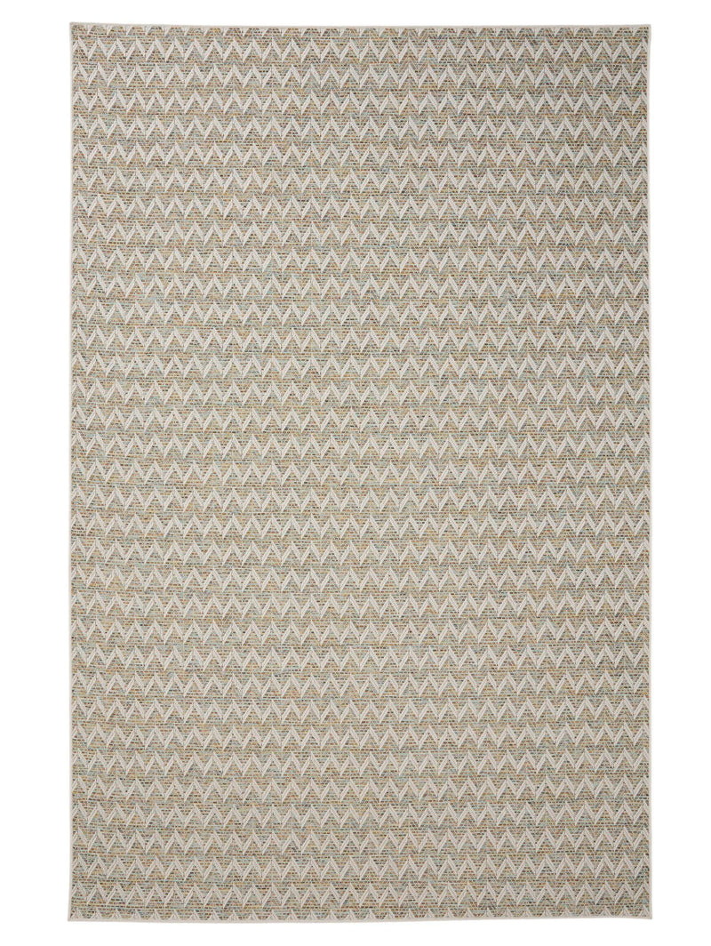 In- & Outdoor Rug Agra Blue/Cream
