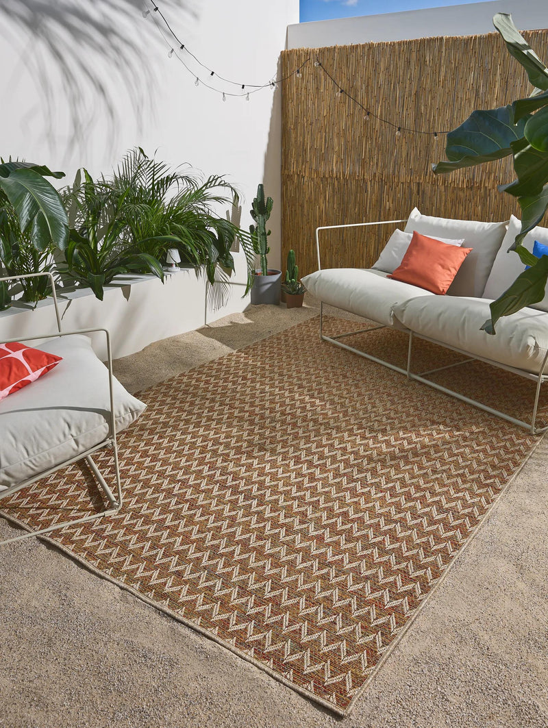 In- & Outdoor Rug Agra Beige/Multicolour