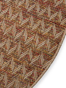 Alfombra para interior y exterior Agra Beige/Multicolor