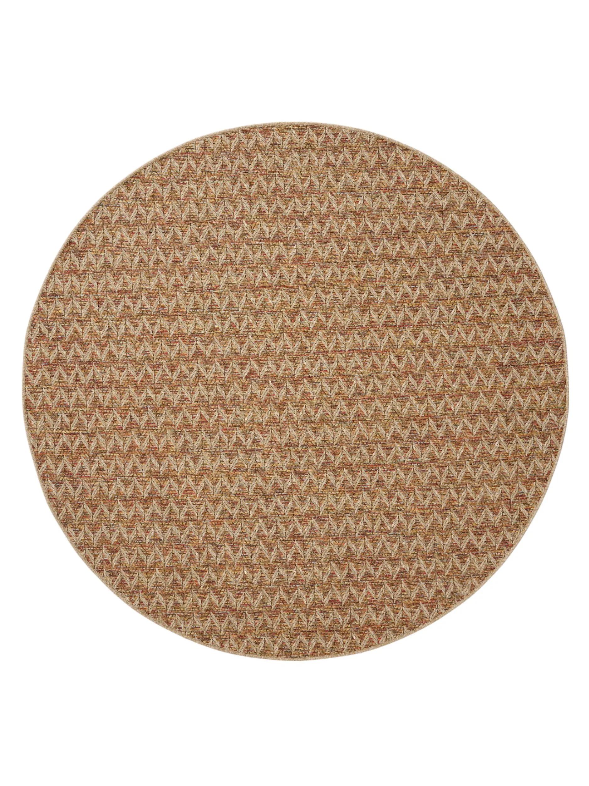Alfombra para interior y exterior Agra Beige/Multicolor