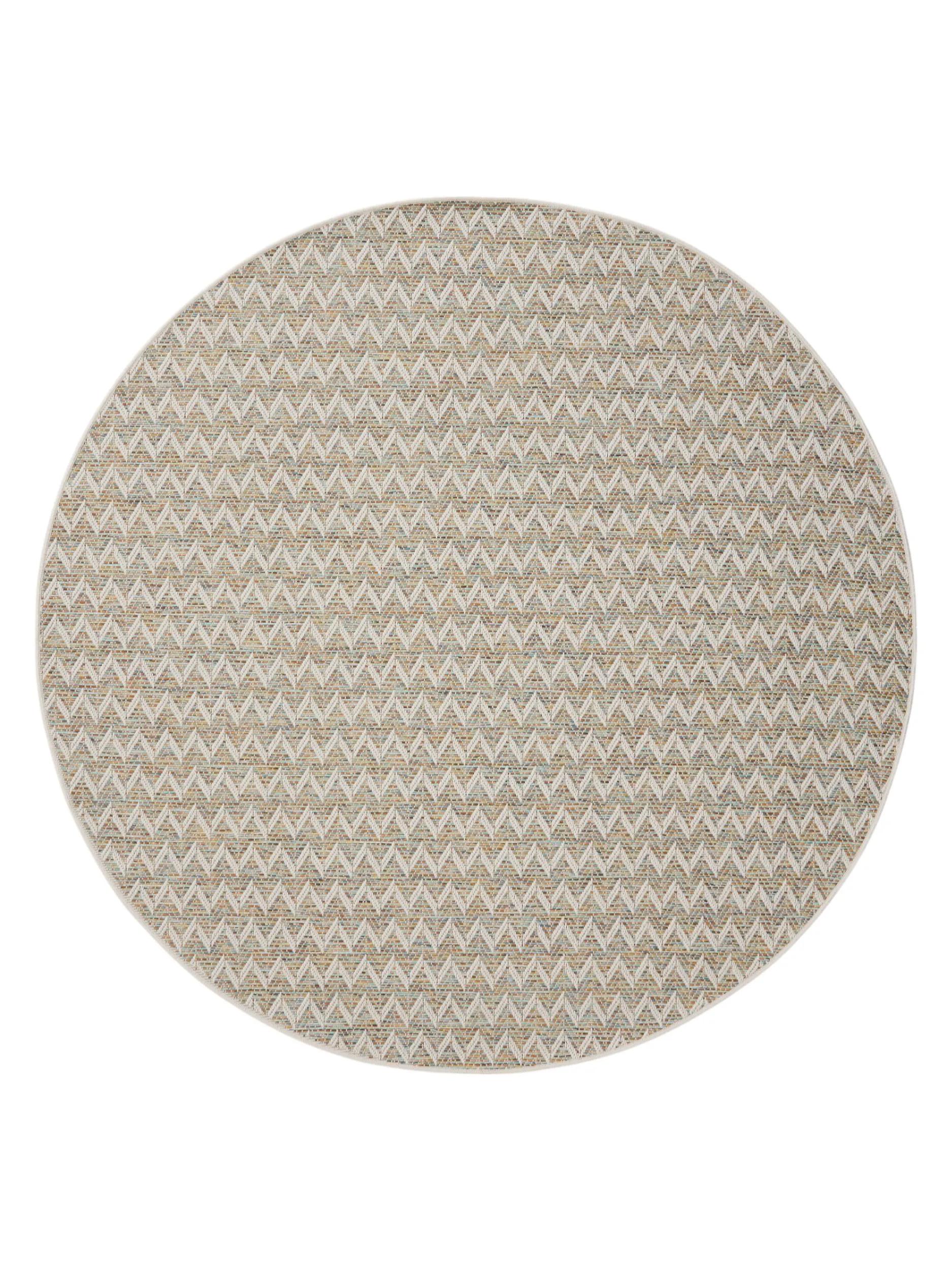 In- & Outdoor Rug Agra Blue/Cream