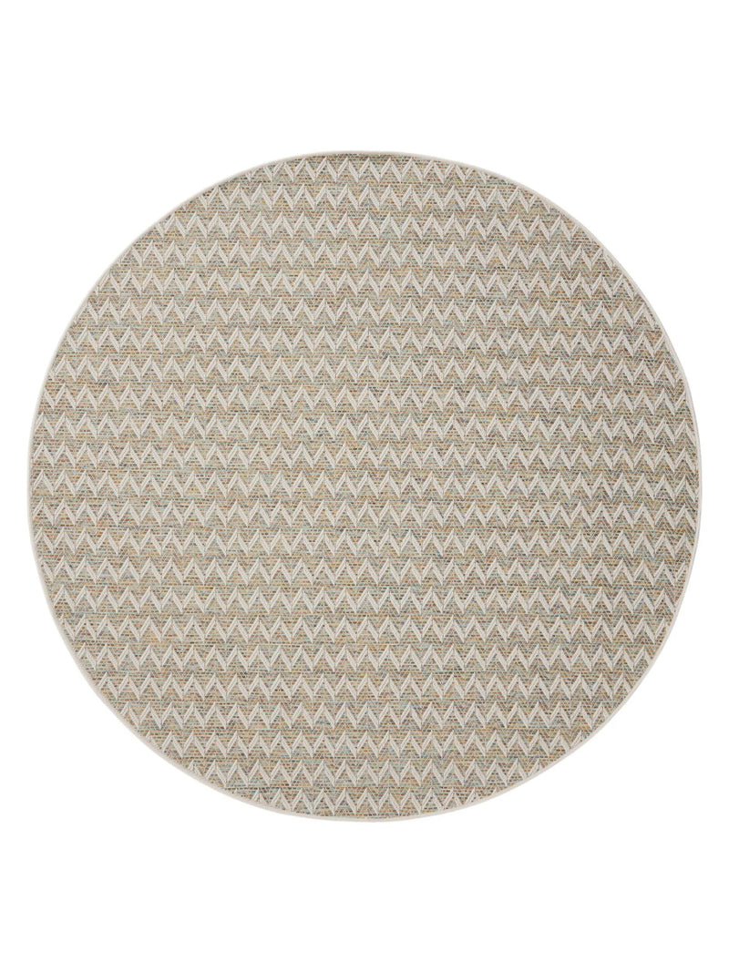 In- & Outdoor Rug Agra Blue/Cream