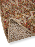 Alfombra para interior y exterior Agra Beige/Multicolor