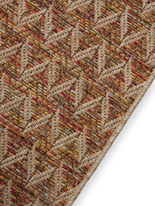 In- & Outdoor Läufer Agra Beige/Mehrfarbig