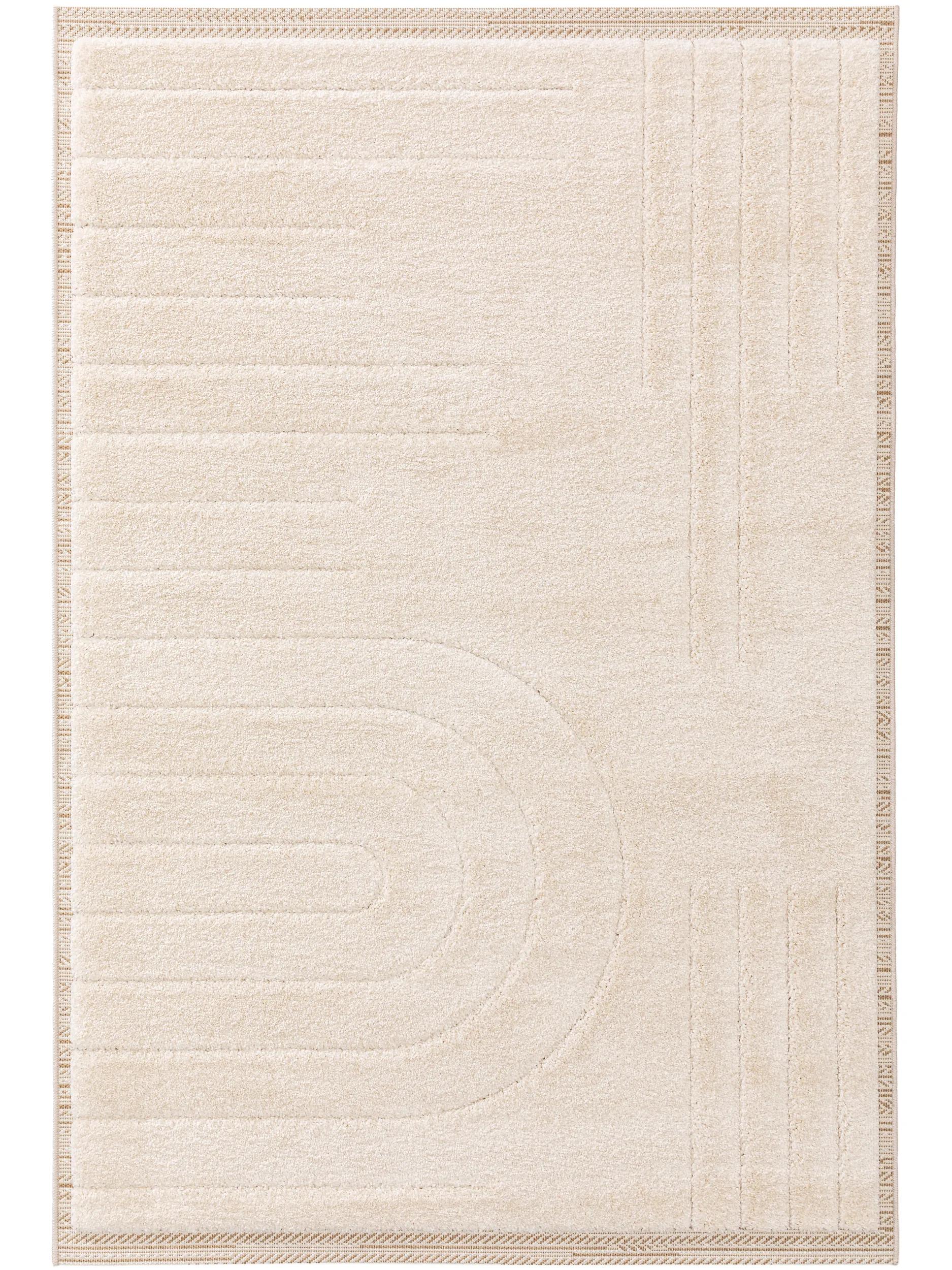 Shaggy rug Aimee Cream/Beige
