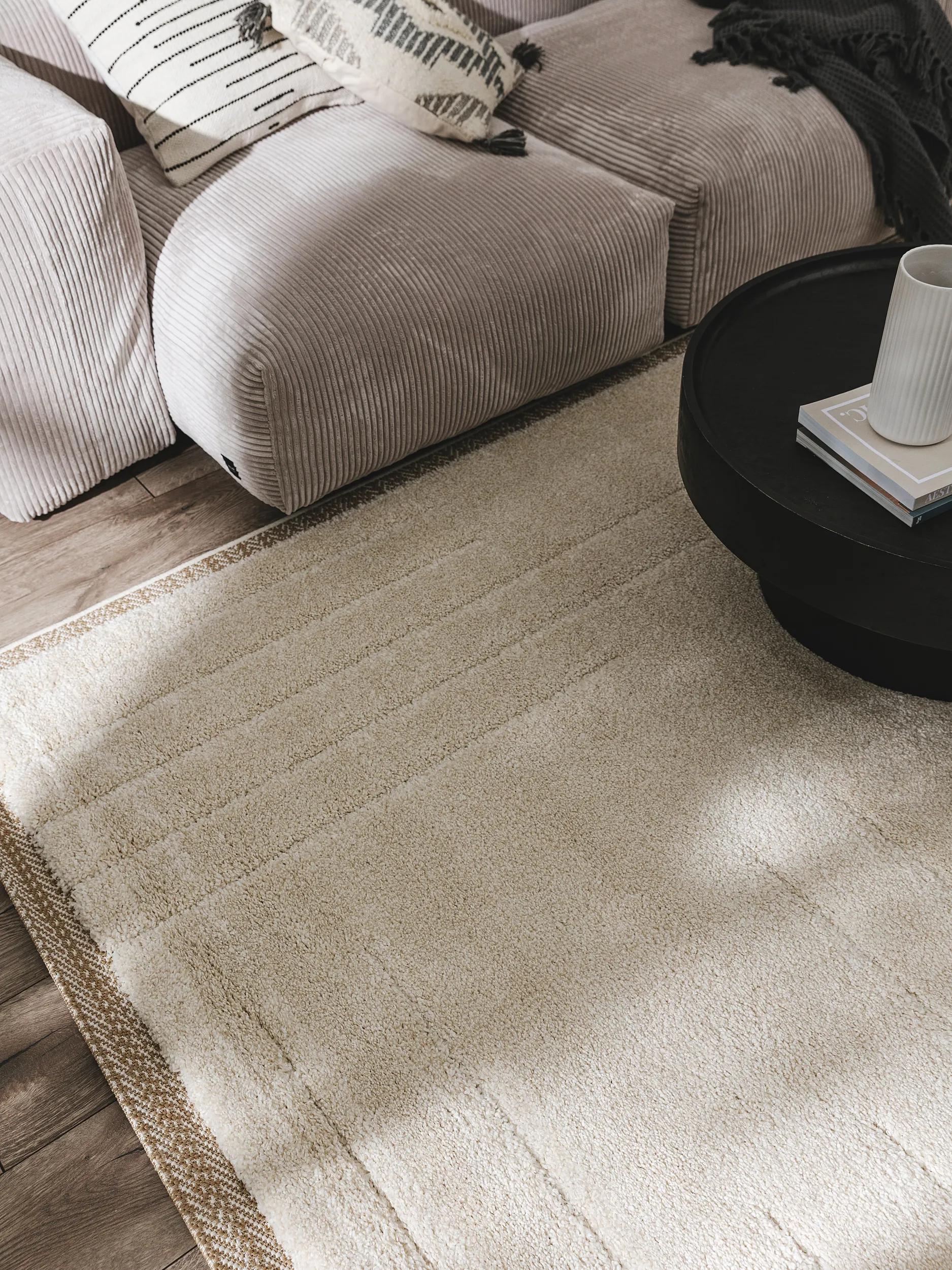 Shaggy rug Aimee Cream/Beige