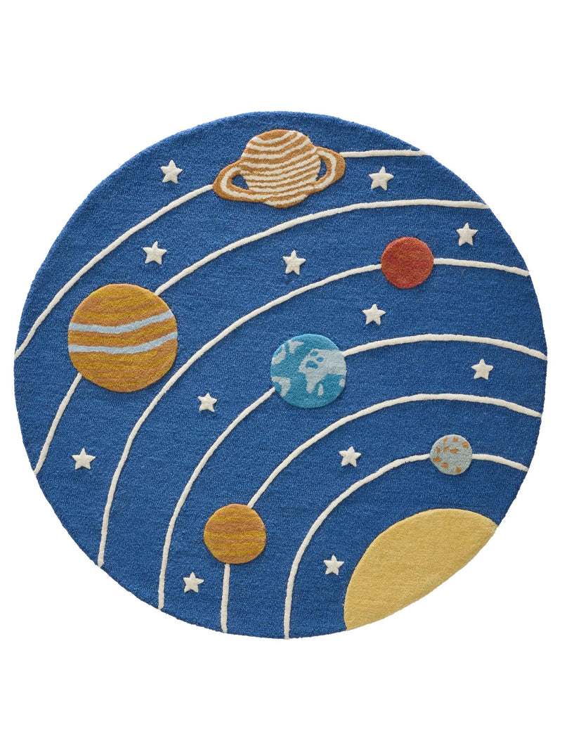 Kids Rug Alex Multicolour/Blue