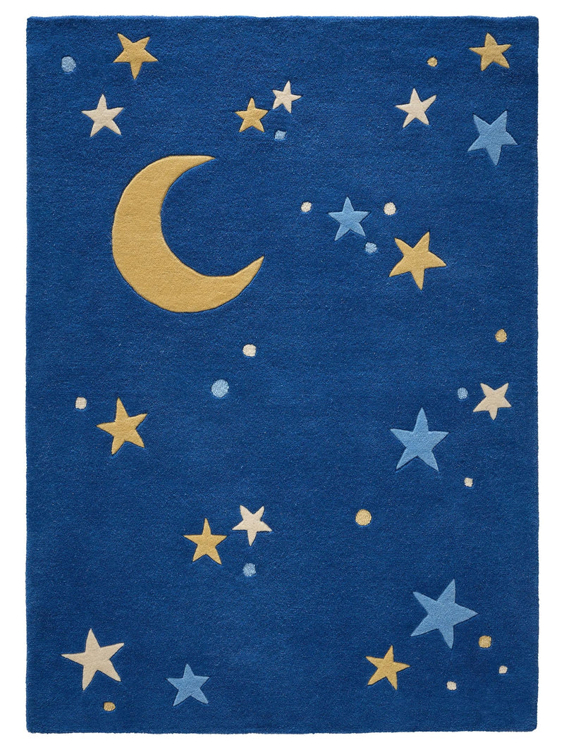 Kids rug Alex Blue