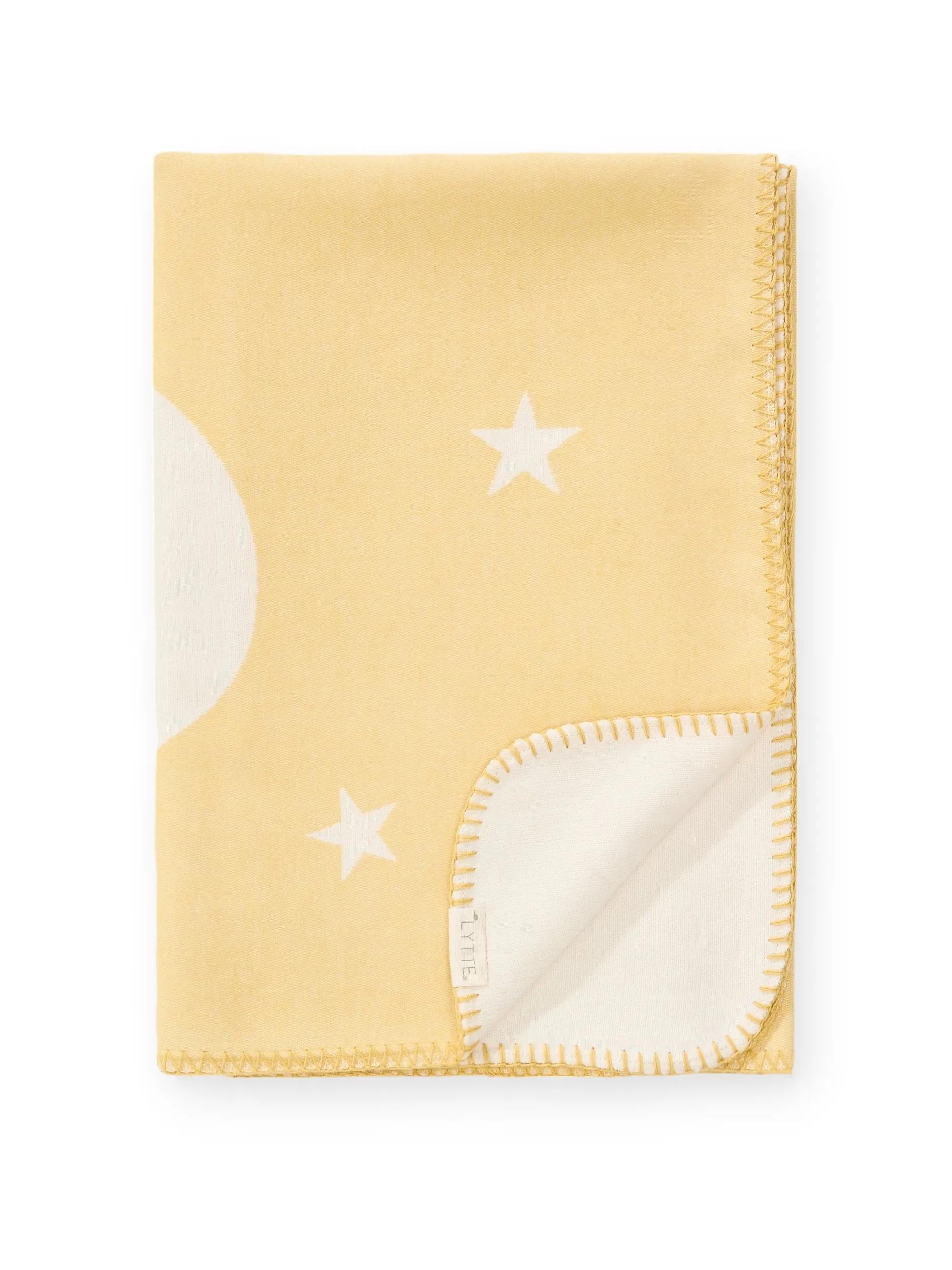 Cotton blanket Alex Yellow
