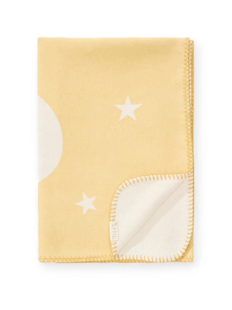 Cotton blanket Alex Yellow
