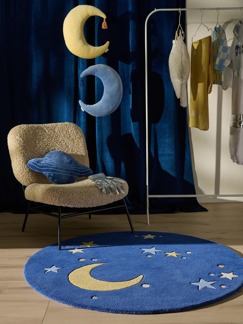 Kids rug Alex Blue
