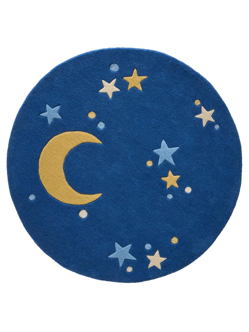 Kids rug Alex Blue
