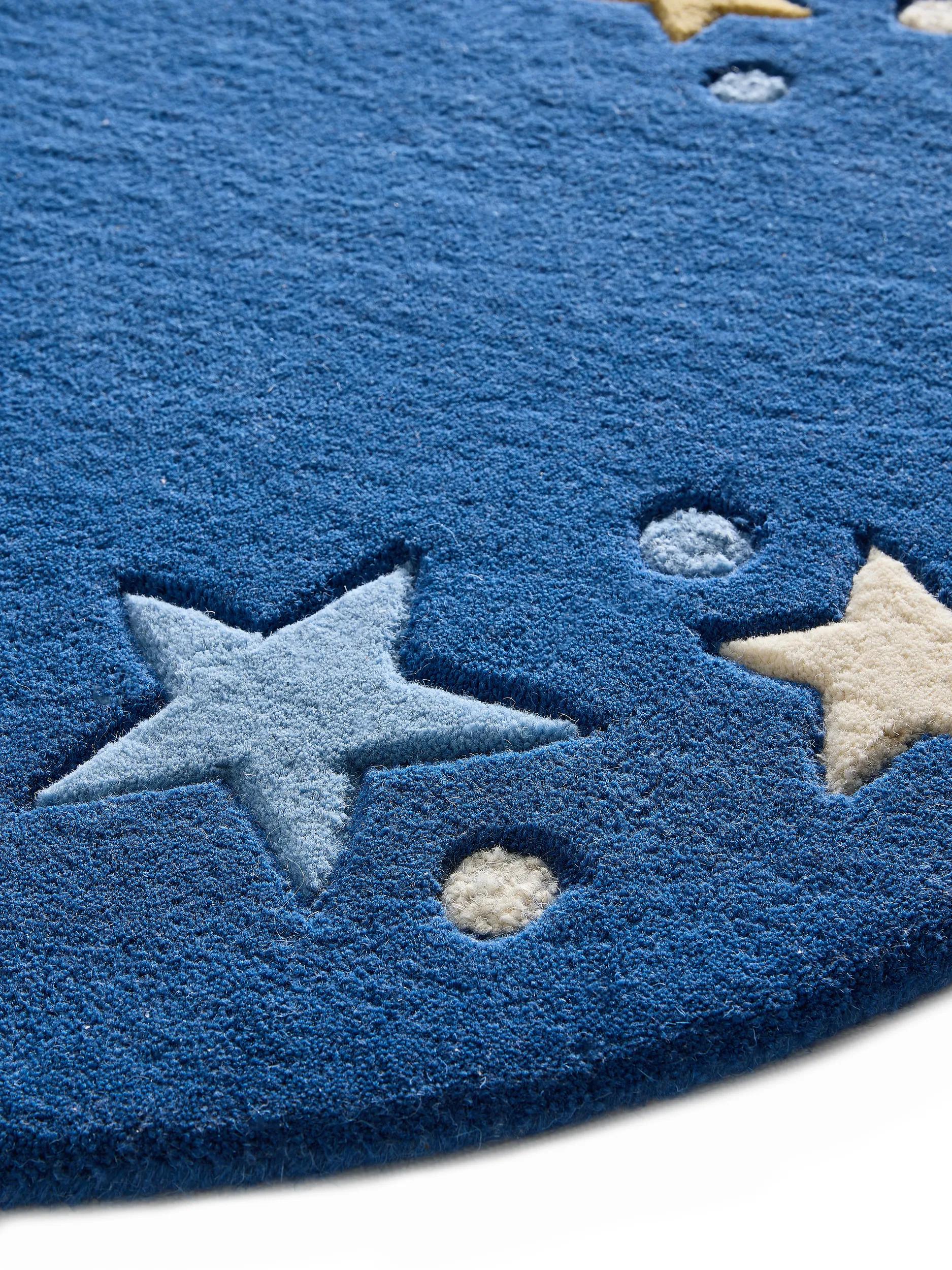 Kids rug Alex Blue