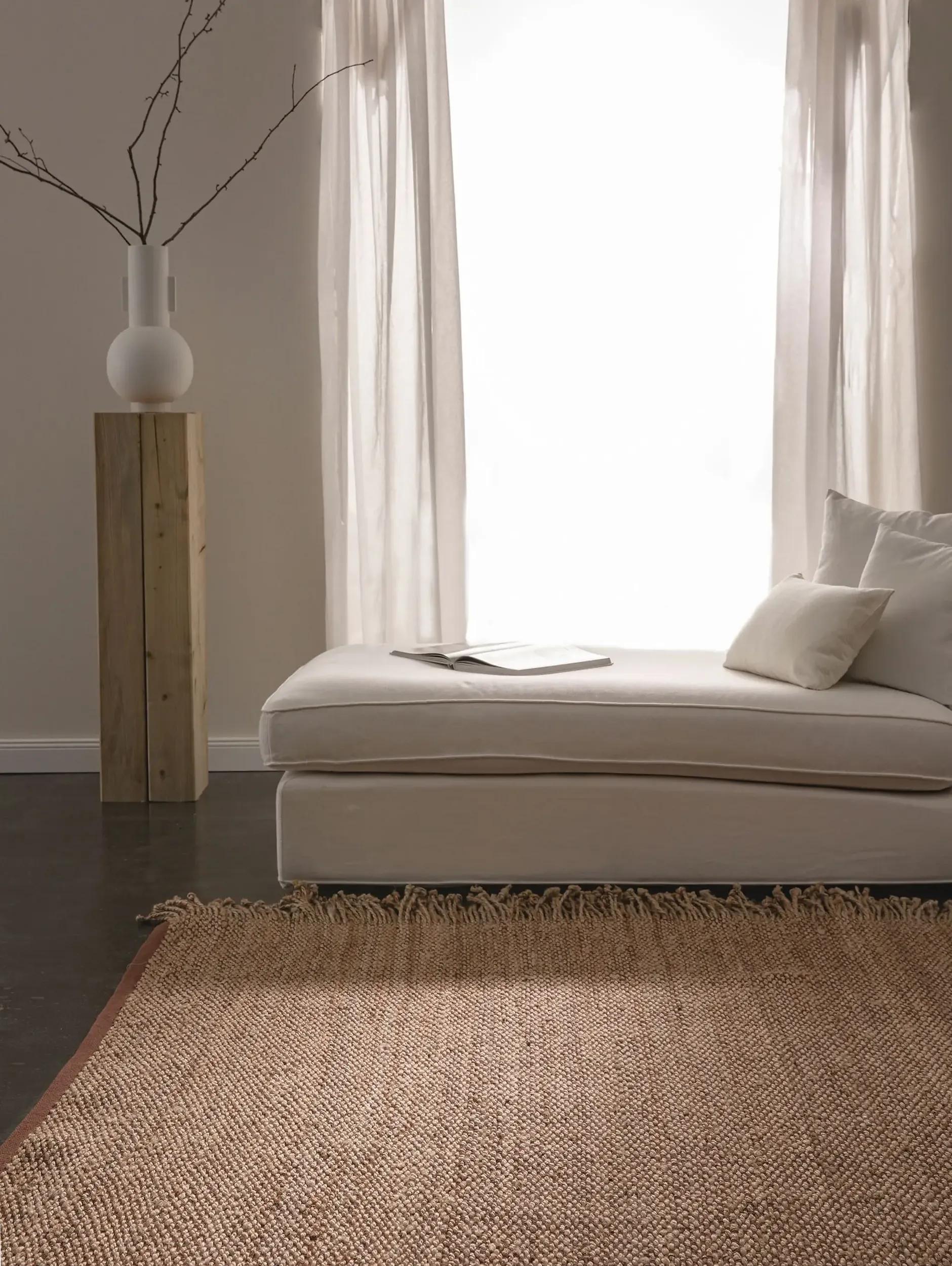 Jute Rug Alexandra Beige/Brown