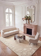 Wool Rug Alice Cream