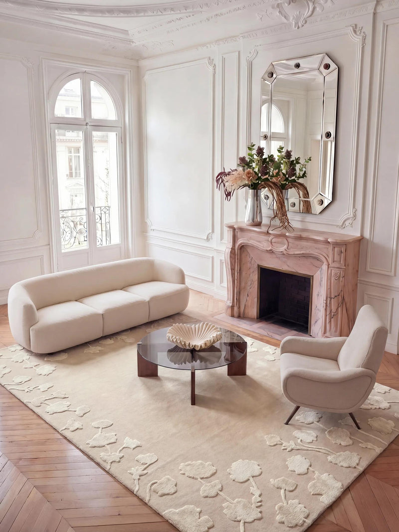 Wool Rug Alice Cream