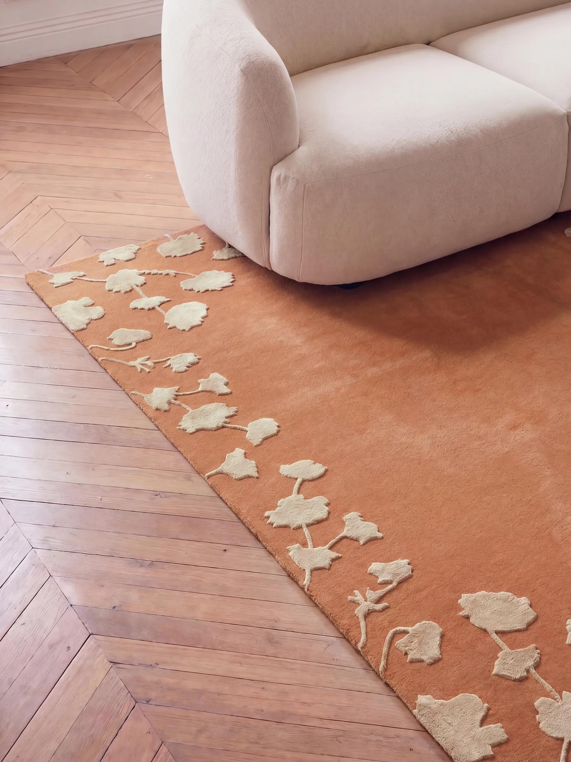 Wool Rug Alice Terracotta