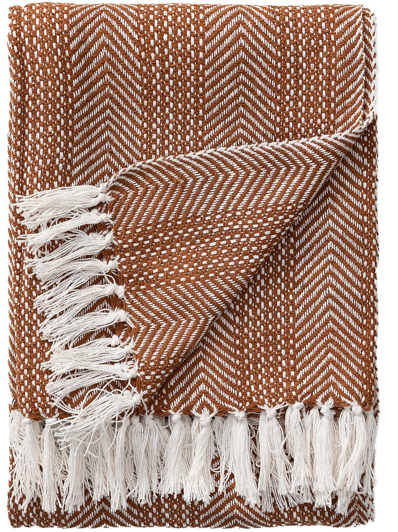 Cotton blanket Alisea Brown
