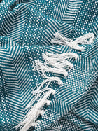 Cotton blanket Alisea Blue