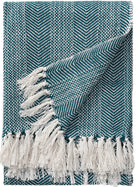 Cotton blanket Alisea Blue