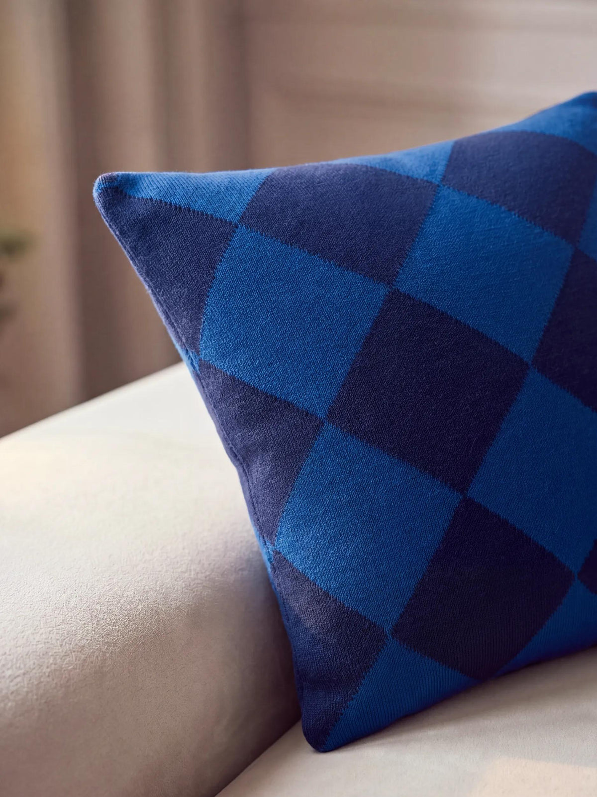 Christmas Cushion Ally Blue